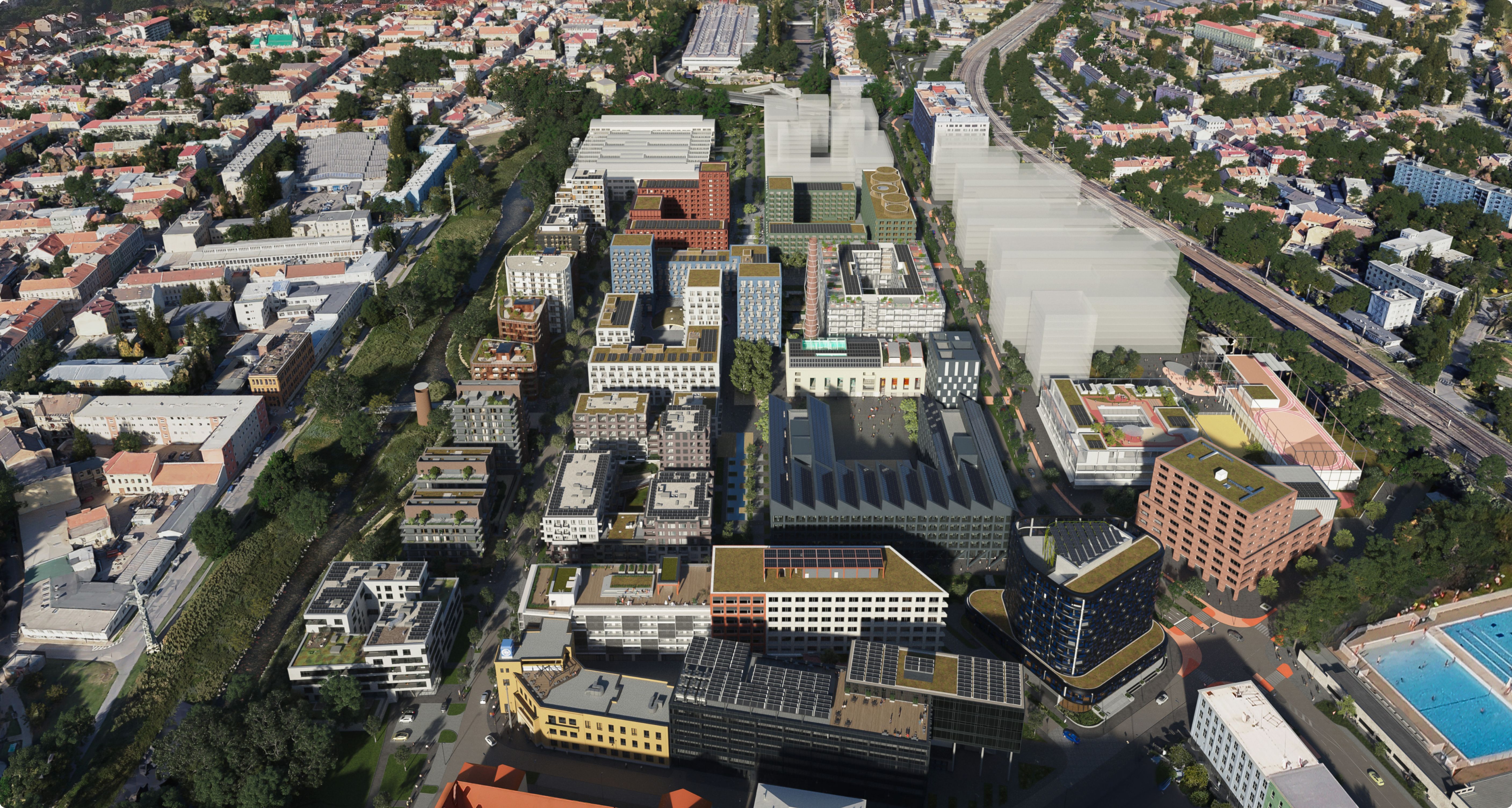 Mapa Nové Zbrojovky